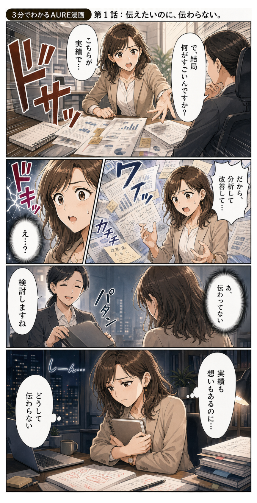 第1話 伝えたいのに、伝わらない。