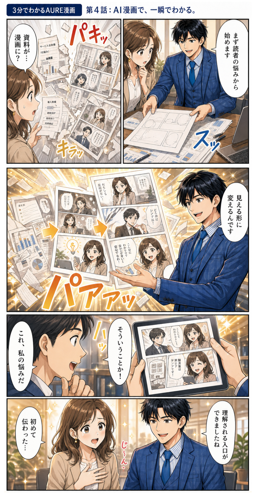 第4話 AI漫画で、一瞬でわかる。