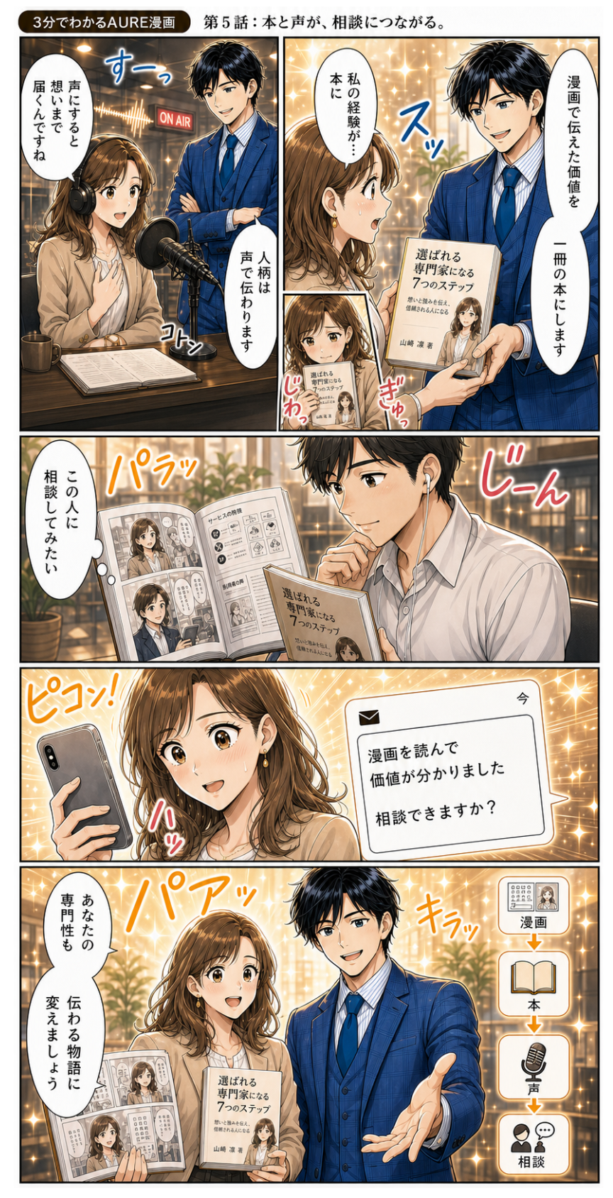 第5話 本と声が、相談につながる。